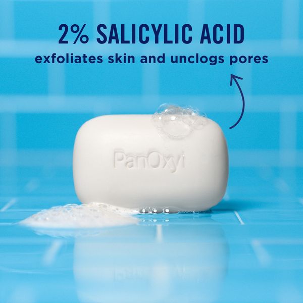 PanOxyl 2% Salicylic Acid Acne Face Cleansing Bar - 4oz