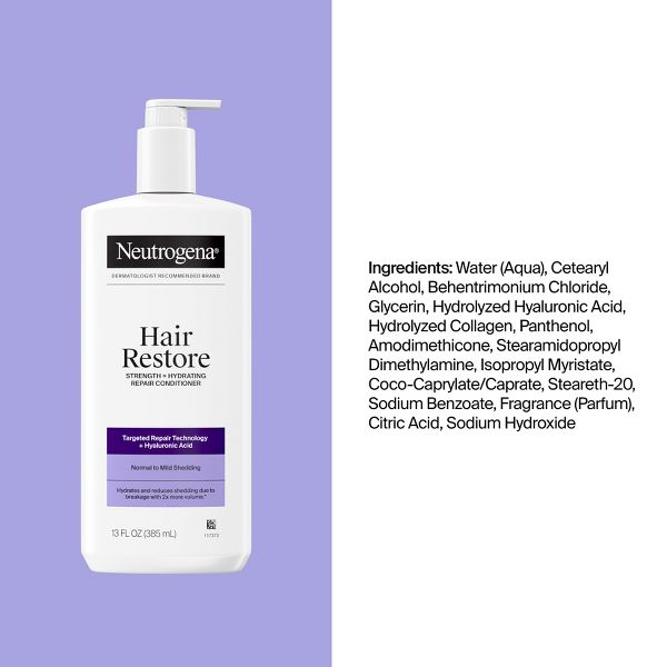 Neutrogena Restore Strength + Hydrating Repair Moisturizing Hair Conditioner - 13.5 Fl. Oz