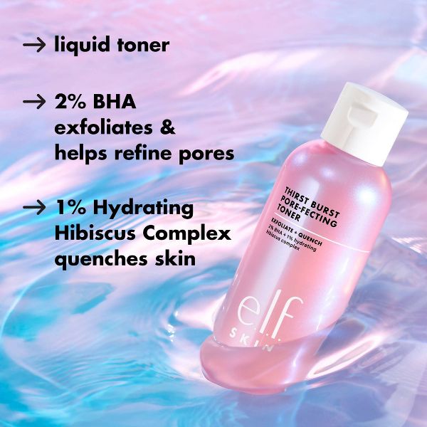 e.l.f. SKIN Thirst Burst Pore-fecting Toner - 4.7 fl oz