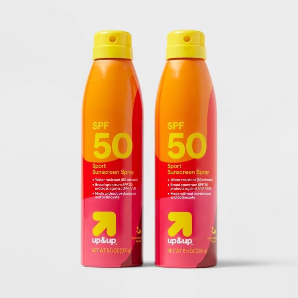 Sport Sunscreen Spray - SPF 50 - 5.5oz - up&up™