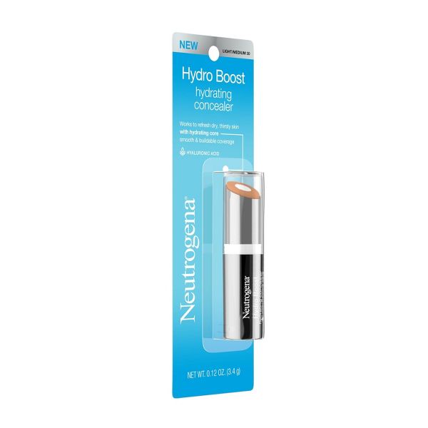 Neutrogena Hydro Boost Hydrating Concealer Stick with Hyaluronic Acid for Dry Skin - 10 Fair - 0.12oz