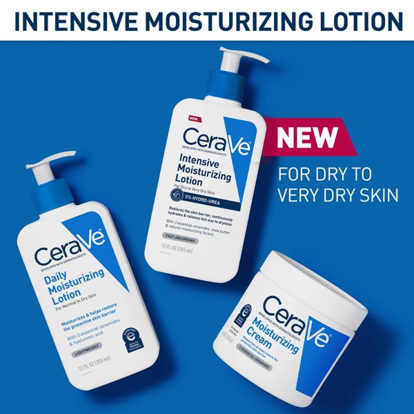 CeraVe Intensive Moisturizing Lotion For Dry to Very Dry Skin - 12 fl oz