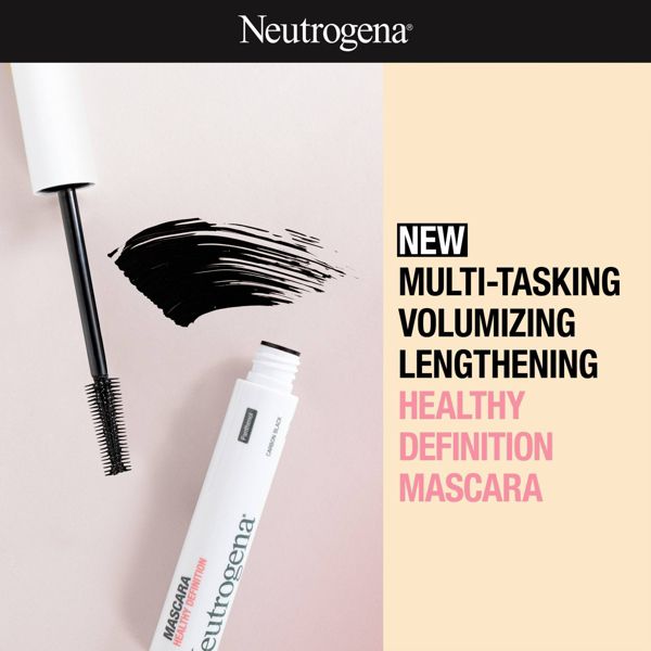 Neutrogena Healthy Definition Mascara - Brown - 0.27 fl oz: Lengthening, Volumizing, Hypoallergenic, Paraben-Free