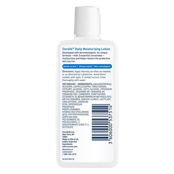 CeraVe Daily Moisturizing Face and Body Lotion for Normal to Dry Skin – 12 fl oz