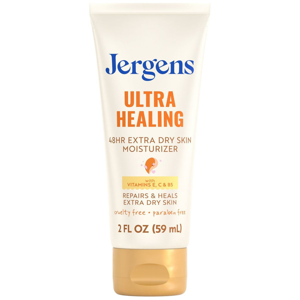 Jergens Ultra Healing Body Lotion for Dry Skin with Vitamins C, E and B5 - Travel Size - 2 fl oz