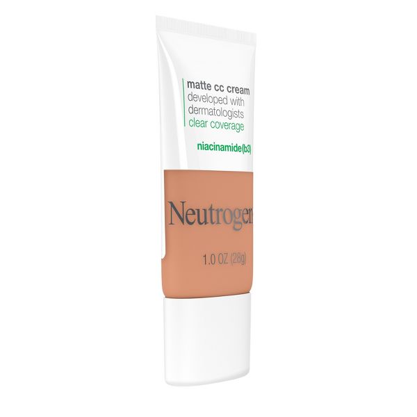 Neutrogena Clear Coverage Foundation - Cappuccino 6.3 - 1oz