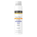 Neutrogena Clear Body Spray - SPF 50 - 5oz