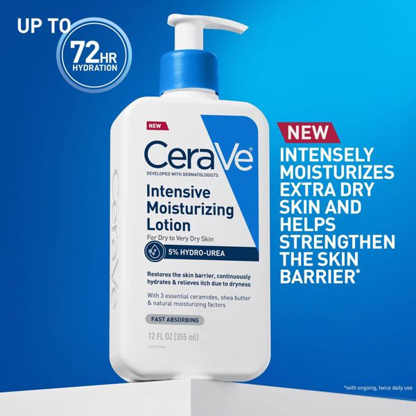 CeraVe Intensive Moisturizing Lotion For Dry to Very Dry Skin - 12 fl oz