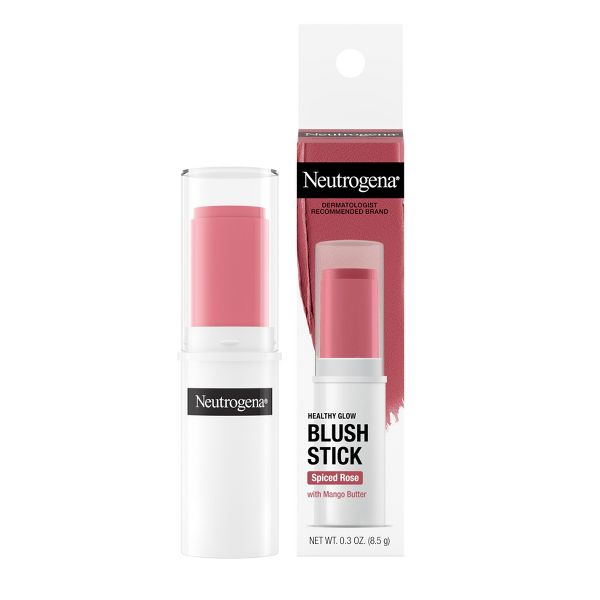 Neutrogena Healthy Glow Creamy Blush Stick Makeup - Peachy Keen - 0.3oz
