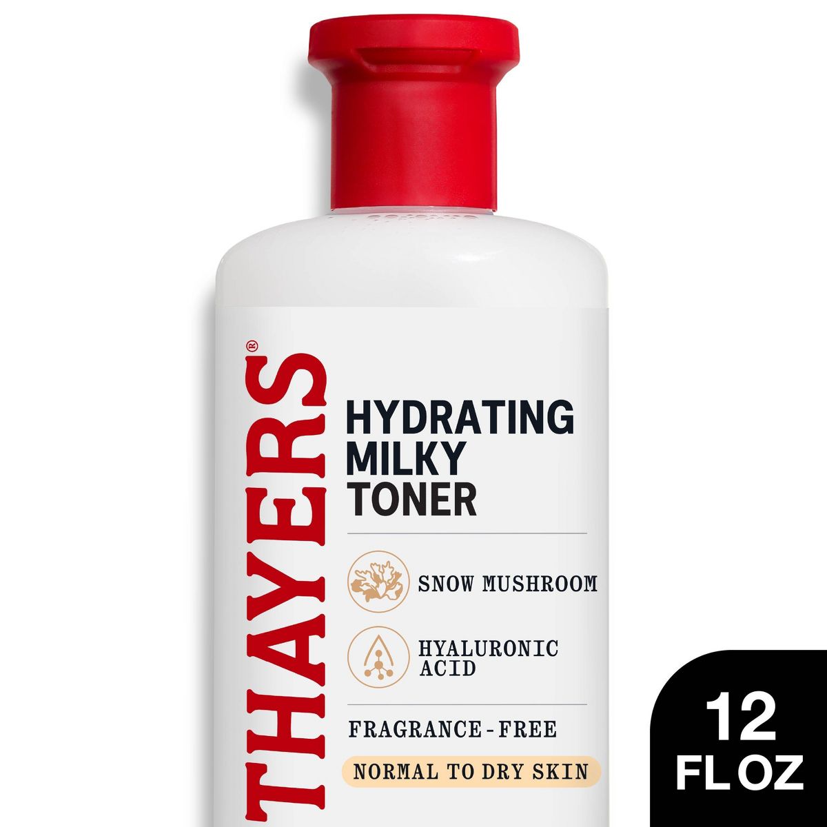 Thayers Natural Remedies Milky Hydrating Face Toner with Snow Mushroom and Hyaluronic Acid - 12 fl oz
