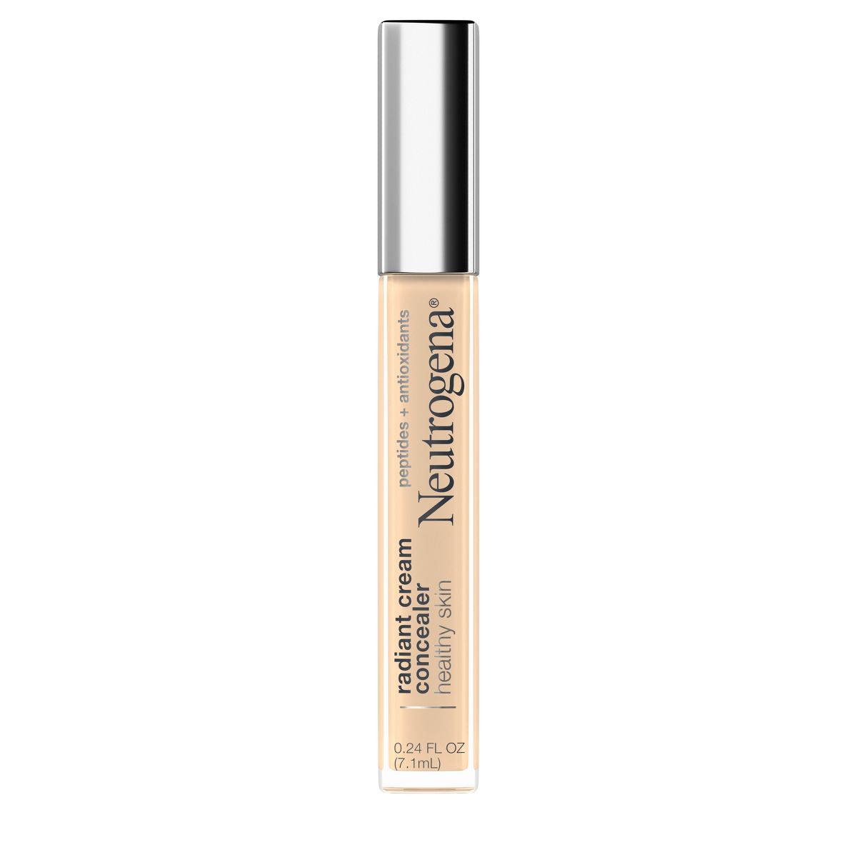 Neutrogena Healthy Skin Radiant Brightening Lightweight Perfecting Cream Concealer with Peptides & Vitamin E Antioxidant - 01 Ivory Light- 0.24oz