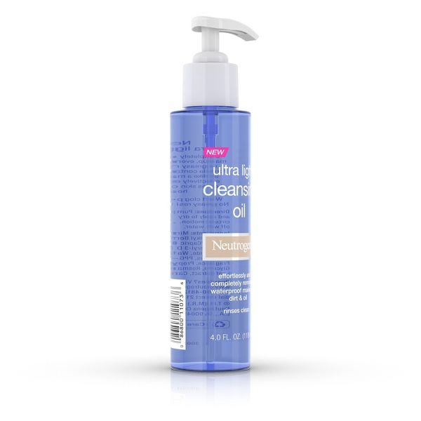 Neutrogena Ultra Light Face Cleansing Oil & Makeup Remover- 4 fl oz