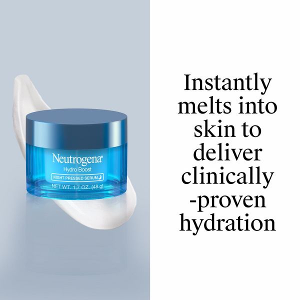 Neutrogena Hydro Boost Hyaluronic Acid Night Pressed Face Serum - 1.7 fl oz