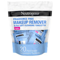Neutrogena Makeup Remover Wipes - Ultra Soft Micellar Facial Cleansing - Fragrance Free - Singles - 20ct